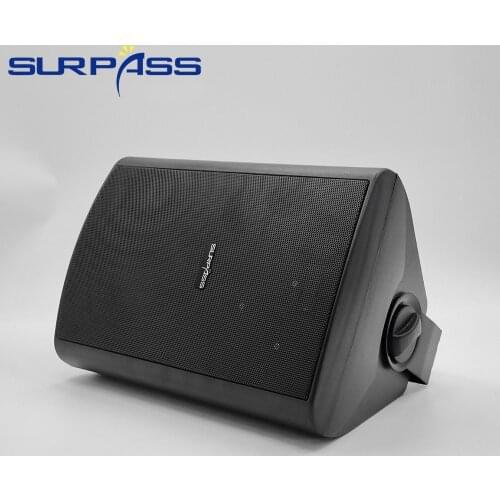 40W 8Ohm Wall Mount Speaker High Power PA System Home Stereo Sound Audio Background Music Full Range HiFi Subwoofer Loudspeakers