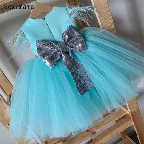 Real Picture Girls Birthday Dress Children Evening Party Gown Flower Girls Dress for Wedding Kid Size 1-14Y