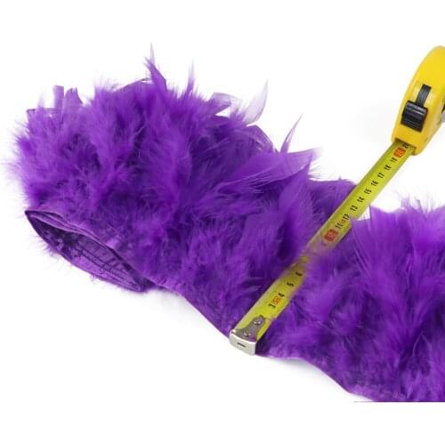43Colors 4"-6"Fluffy Turkey Feathers Trims Decoration Accessories For Carnival Clothes Needlework Plumes Trim Home Decor Crafts