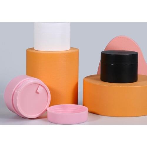 10PCS of 30g Empty Plastic Round Cosmetic Makeup Jar High Quality Lipstick Cream Box Refillable Storage Container