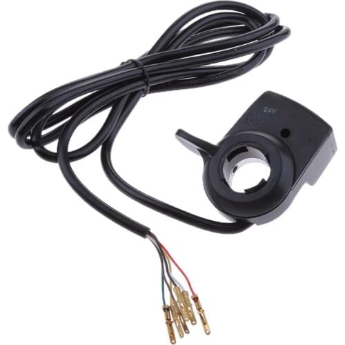 22mm Handlebar E-bike 3 LED Power Display Self-lock Switch Throttle