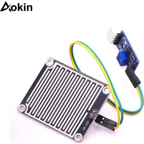 Smart Electronics 3.3-5v Snow/rain Raindrops Sensitive Detection Sensor Module Weather Humidity For Arduino Diy Kit