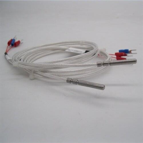 High-quality Pt100 RTD Sensor Waterproof Temperature Sensor thermocouple A grade Cable length can choose