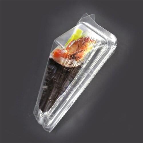 Japanese Hand-Rolled Packing Box Sushi Disposable Food Containers Japanese Restaurant Innovative Food Package Transparent Boxes
