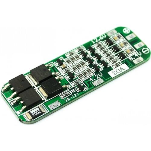 3S 20A Lithium Battery 18650 Charger PCB BMS Protection Board 12.6V 18650 Li-ion Battery Cell Charging Module 11.1V 12V 12.6V
