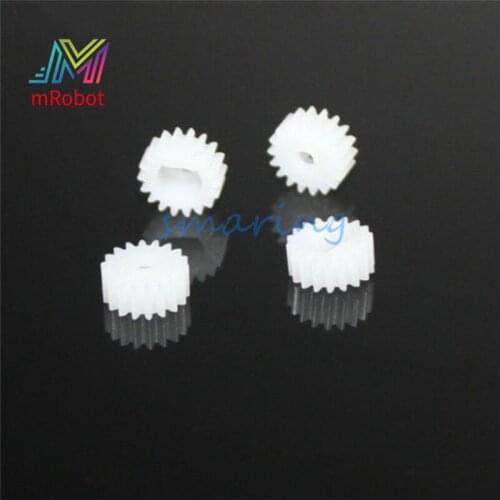DIY Accessories Wheel Gear Mini Wheels Aperture 2.54mm Eccentric Gear TT Motor Gears for Toys Car Model