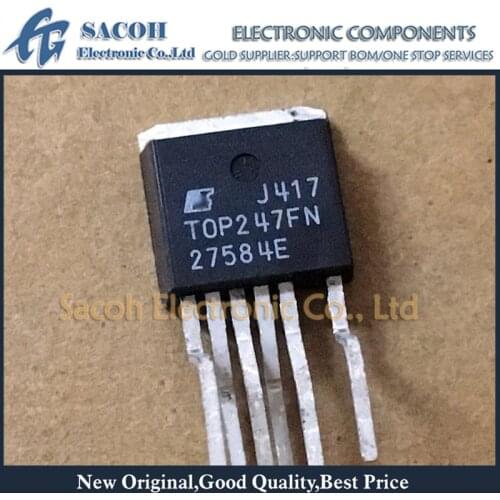 Free Shipping 10Pcs TOP245FN TOP245F TOP245YN TOP246FN TOP247FN TO-262-7 Integrated Off-line Switcher