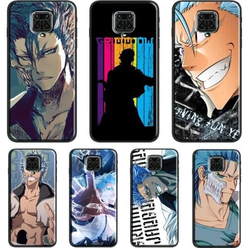 Grimmjow Jaegerjaquez Bleach Anime For Xiaomi Redmi 9 9A 9C 9T K40 Funda For Redmi Note 10 Pro 8T 9S Note 9 8 7 Pro Soft Case