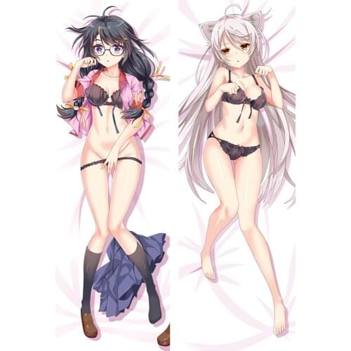 Bakemonogatari Japan Coscase Anime sexy girl Hanekawa Tsubasa otaku Dakimakura throw pillow cover Hugging Body pillowcase