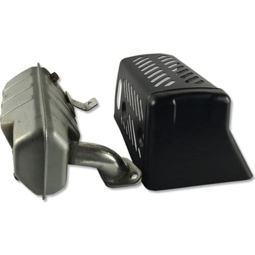 For EY20 Muffler Assembly, for ROBIN SUBARU 5HP 183CC 4 STROKE Engine Exhaust Muffler Housing Cover Replace Parts