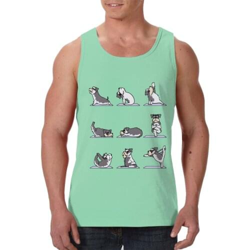 Brand gym clothing singlets bodybuilding tank top Cartoon Cute Funny Dog men fitness muscle guys sleeveless vest Tanktop
