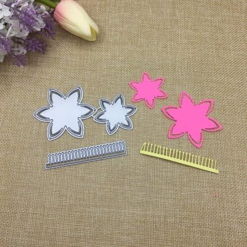 Julyarts 3PCS Star Shape New Dies 2019 Metal Cutting Dies for Craft Dies Scrapbooking Album Stencil Stanzschablonen