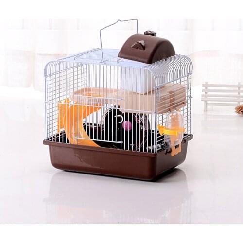 Small Pet Supplies Double-Layer Large Castle-Style Luxury Villa Hamster Cages