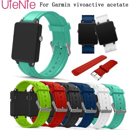 Silicone Bracelet Watch Band Straps For Garmin vivoactive acetate/Approach S2 S4 Smart Sports Watch Strap Watchband Accessories