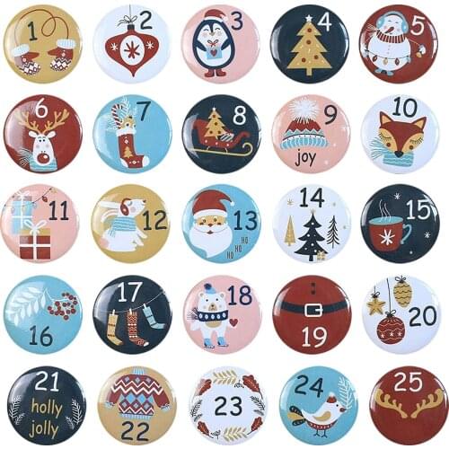 Christmas Decorations Festival Carnival Decoration Pin Accessories Gifts 15