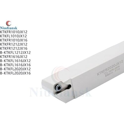 1pc KTKFR1010JX12 KTKFR1212JX16 KTKFR1616JX12 Grooving Tool Holder B-KTKFL1616JX16 B-KTKFL2020JX16 CNC Lathe Turning Tools KTKFL