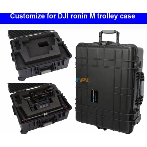 Waterproof DJI ronin M protective case customize for DJI ronin M impact resistant protective case with custom EVA lining
