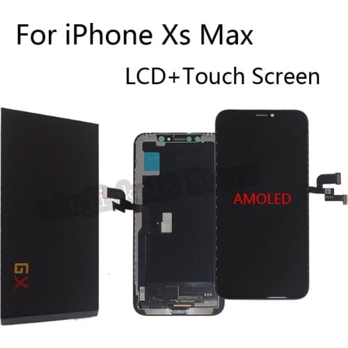 High Quality OLED For iPhone XS Max LCD Display Touch Screen digitizer replacement For iPhone Xs Max 3D Touch No Dead Pixel