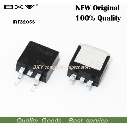 10pcs/lot IRF3205SPBF IRF3205S F3205S TO-263 The new quality is very good work 100% of the IC chip In Stock