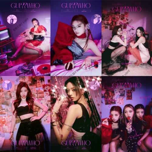 Diamond Embroidery ITZY Kpop Korean Singers Mafia In The Morning Cross Stitch Kits DIY Diamond Painting Mosaic Home Decor