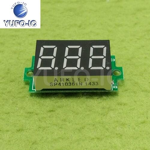 Free Ship 1PCS 0.36 DC3.50-30V Leadless Digital Display Digital dian ya biao tou