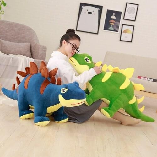 55cm-115cm Real life Dinosaur Plush Toys Soft Stuffed Animals Lifelike Tyrannosaurus Dolls Kids Children Birthday Gift Home De