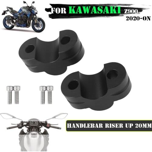 For Z900 Z 900 2020 900Z Motorcycle Handlebar Riser Up Backs Moves Bracket Kit Handle Bar Mount Clamp CNC Aluminum