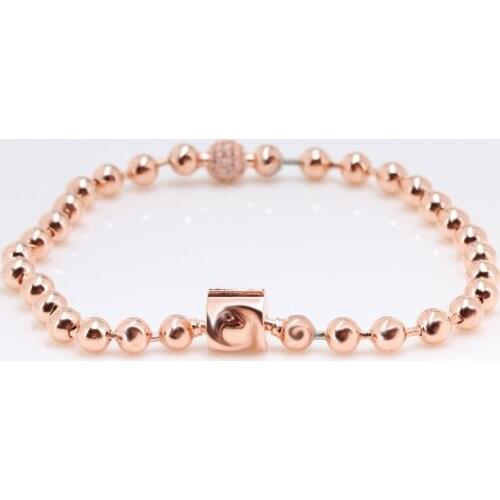 DoDoFly Real 925 Sterling Silver Fashion Peas Bracelet For Women Fit Original Brand DIY Beads Charm Jewelry