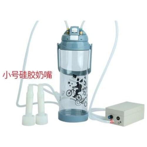 Milking Machine Goat Sheep Electric Automatic Vacuum Pump Penis Milking Machine Electric Impulse Milker 3L/0.8 Gal