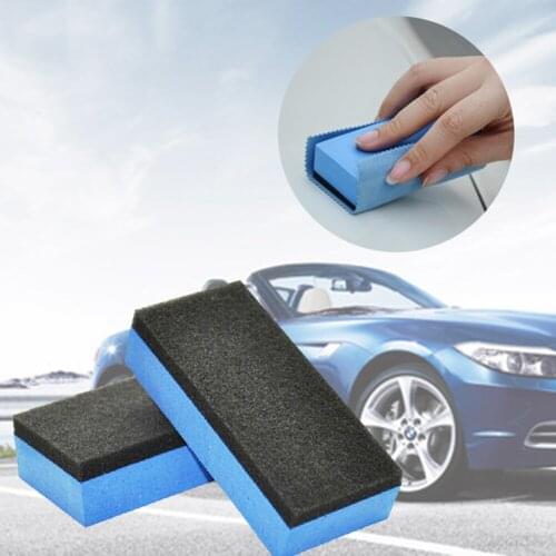 Car Film Coating and Crystal Coating Sponges Eraser Car Beautification and Maintenance Polishing Eraser Cloths Brushes