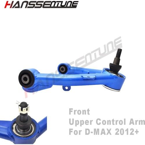 HANSSENTUNE 4x4 Accessories 2 inch Front Upper Control Arm Extender 2 Pieces Uni Ball 2 inch For D-MAX 2012