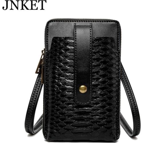 JNKET New Womens Punk Shoulder Bag Crossbody Bag Snake Pattern Small Square Bag PU Leather Messenger Bag