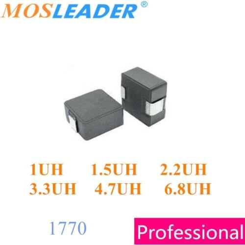 Mosleader 10PCS 1770 1UH 1.5UH 2.2UH 3.3UH 4.7UH 6.8UH 17*7*7 1R0 1R5 2R2 3R3 4R7 6R8 Molded power inductors Chinese goods