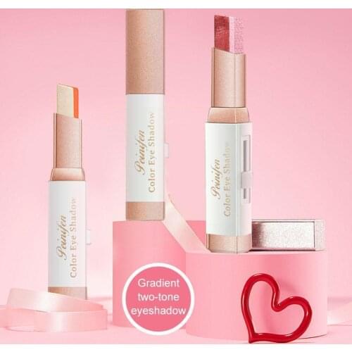 Fashion Lazy Eyeshadow Stereo Gradient Shimmer Double Eye Wear Easy To Waterproof Shadow Shadow Eye Color Stick Cosmetic Ma Z3V8