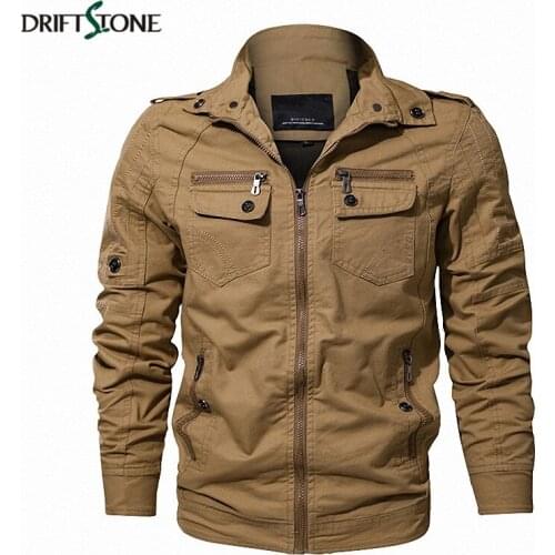 New Military Jacket Men Spring Casual Jacket Army Tactical Air Force Jackets Cotton Khaki Black Army Green 6XL