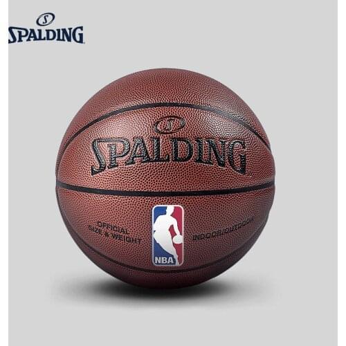 ORIGINAL SPALDING Colour Dribbler Youth basketball general size 5 PU material indoor outdoor basketbol 74-673Y