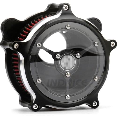 See though Clarity Air Cleaner Intake Filter For harley Dyna Touring Switchback Softail Breakout Cross Deluxe Heritage 01-07