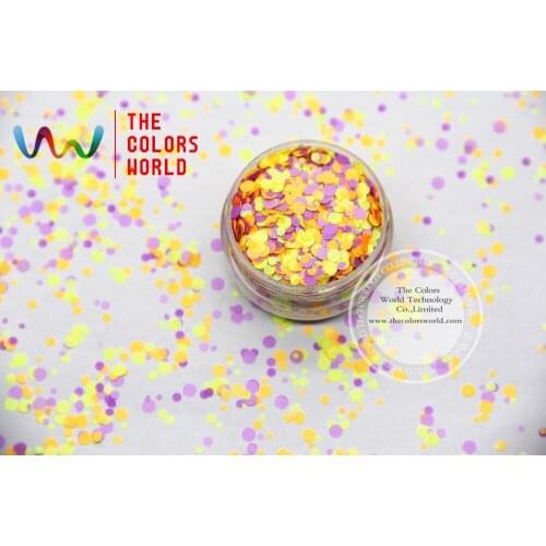 RI321-330 Mix size Mix Colors round dot shape for Nail Art and DIY supplies