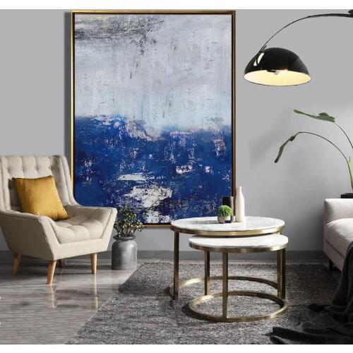 Handmade Modern Abstract Oil Painting On Canvas Wall Art Large Size Painting Living Room Decoration Heavy Textured Oil Painting