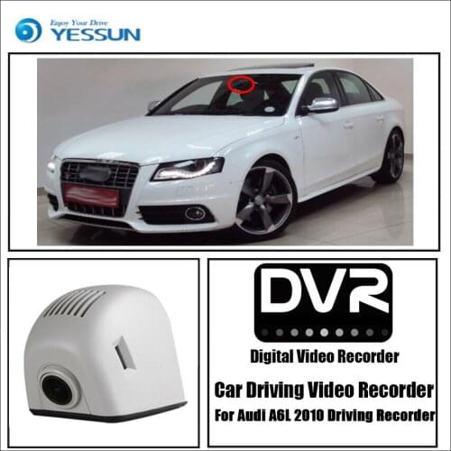 YESSUN for Audi A6 C6 4F S6 RS6 2004~2011 Car DVR Wifi Video Recorder Dash Cam Camera Night Vision Control Phone APP 1080P