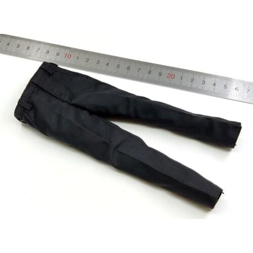 In Stock 1/6th DAMTOYS DAM GK021 Gangster Kingdom Doll Black Pants Trousers Model A Version For 12inch Male Figures Collection
