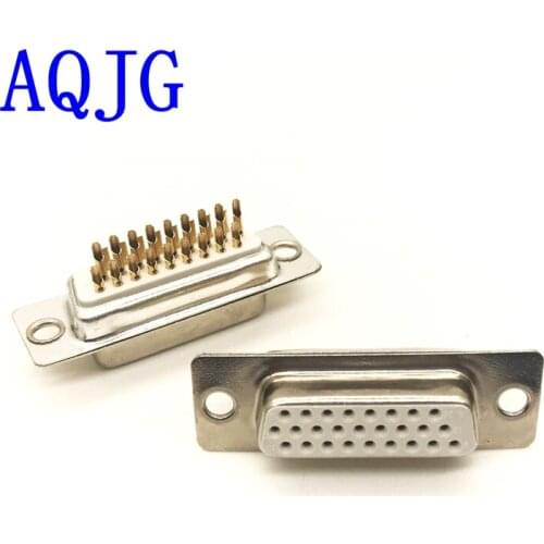 10PCS 26Pin socket Plug connector 26pin gold white socket adapter DB26 Pin Male Female Solder Type Welding Connector DIY