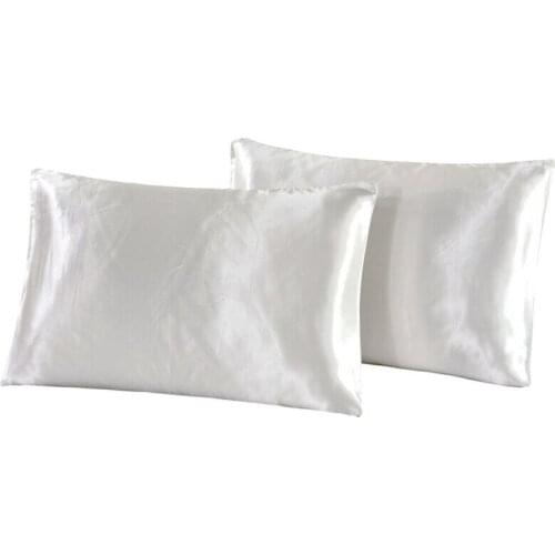 2pcs Pillowcase Comfortable Pillow Cover Bedding Pillowcase Smooth Home pillow case 50x70