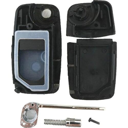 3 Buttons Auto Car Remote Flip Folding Key Fob Shell Cover for Chery A5 E5 A3 Car Key Accessories