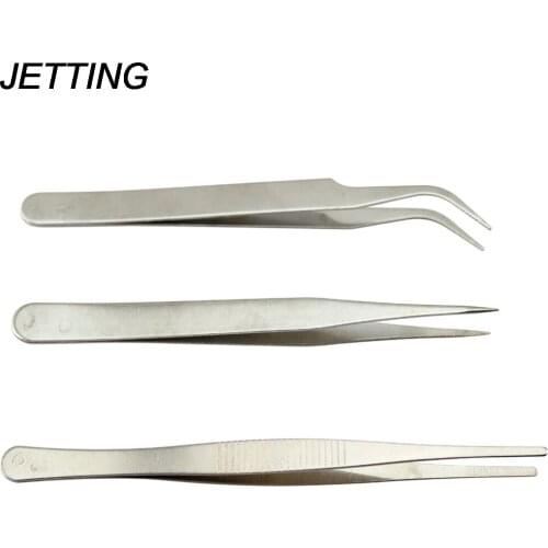 3pcs/lot Repair Precision Assembly Set Tool Stainless Steel Electronic Tweezers Wholesale low price