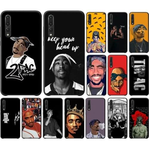 2pac Tupac Phone Case For Huawei P20 P30 P40 lite Pro P Smart 2019