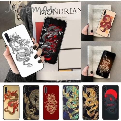 Chinese style Dragon pattern Phone Case For Samsung Galaxy J2 J4 J5 J6 J7 J8 2016 2017 2018 Prime Pro plus Neo duo