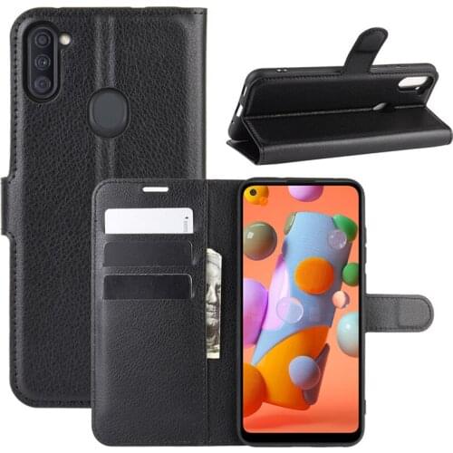 For Samsung Galaxy A11 European version Case Wallet Leather Case For Samsung Galaxy M11 Flip Leather Phone Case Stand Cover