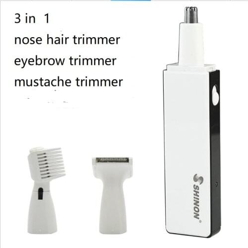 Electric Nose Hair Clipper For Women Eyebrow Trimmer Body Shaver Razor Haircut Machine Cutter Grooming Kit Lady Eye Line Scissor