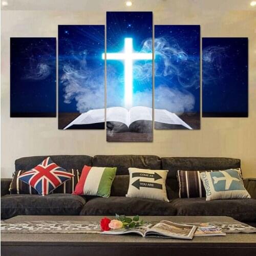 Cross Pattern HD Print Canvas Painting Wall Art Picture for Living Room Home Decor